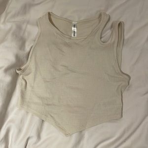Tan crop top